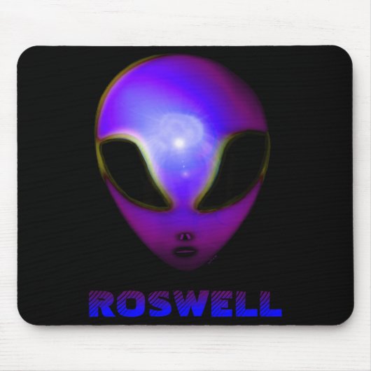 Roswell New Mexico Alien  Mousepad (Vorne)