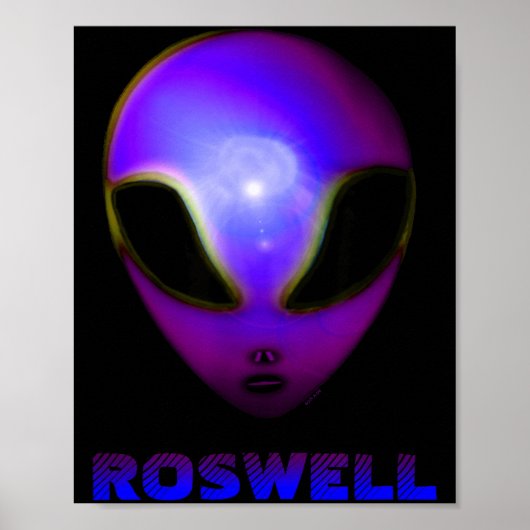 Roswell New Mexico Alien  Poster (Vorne)