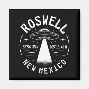 Roswell New Mexico Außerirdischer Ufo Bereich 51 Magnet