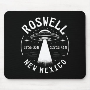 Roswell New Mexico Außerirdischer Ufo Bereich 51 Mousepad