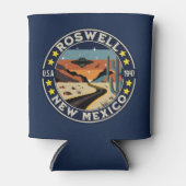 Roswell New Mexico Classic UFO Scenery Dosenkühler (Vorderseite)