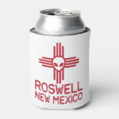Roswell New Mexico Dosenkühler (Kanne Vorderseite)