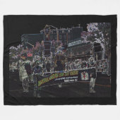 Roswell, New Mexico Fleece Blanket (Vorderseite (Horizontal))