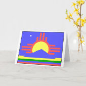 Roswell New Mexico Karte (Gelbe Blume)