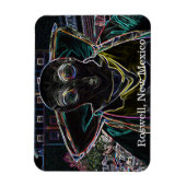 Roswell, New Mexico Magnet (Vertikal)