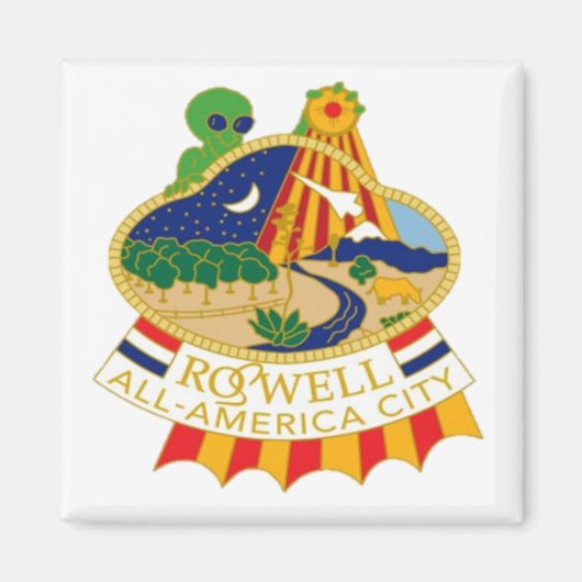 Roswell New Mexico Magnet (Vorne)
