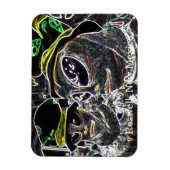 Roswell, New Mexico Magnet (Vertikal)
