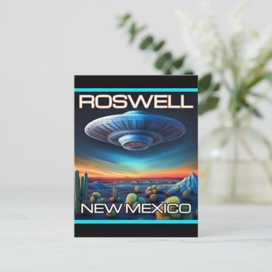 Roswell New Mexico Postcard Postkarte (Stehend Vorderseite)