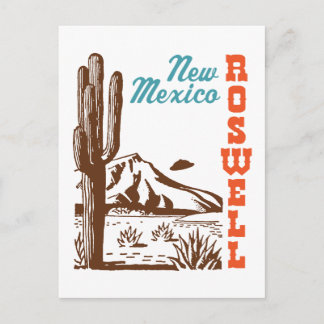 Roswell New Mexico Postkarte