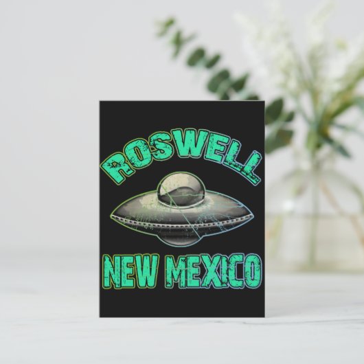 Roswell, New Mexico Postkarte (Stehend Vorderseite)
