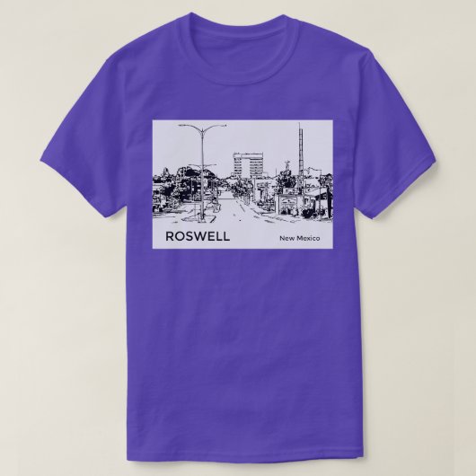 Roswell New Mexico TShirt (Design vorne)