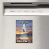 Roswell New Mexico UFO Magnet (In Situ (Geschirrspüler))