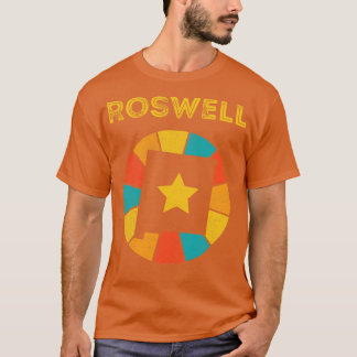 Roswell New Mexico Vintag Beunruhigtes Souvenir 1 T-Shirt