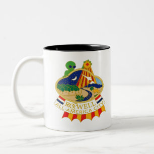 Roswell New Mexico Zweifarbige Tasse