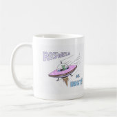 ROSWELL oder BUST! Mug Kaffeetasse (Links)