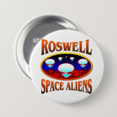 Roswell Raum-alien Button (Vorne & Hinten)