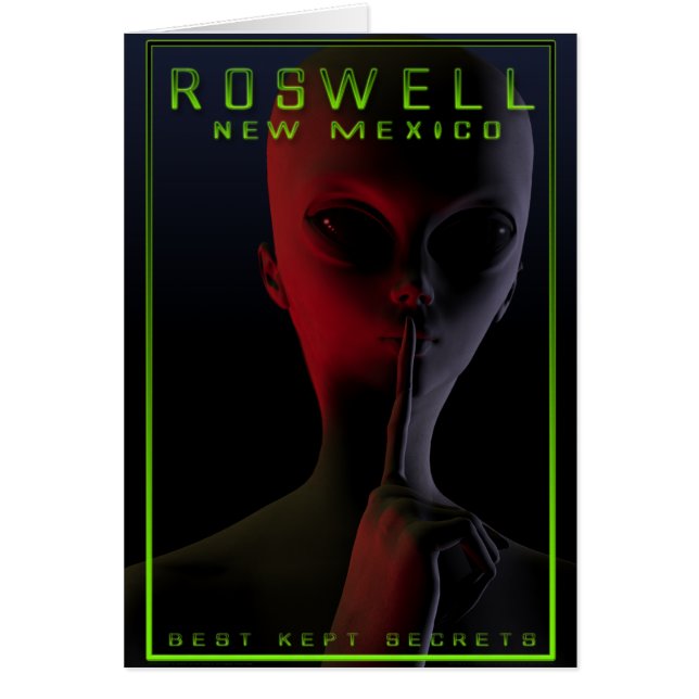 Roswell Reise-Plakat 2 (Vorne)