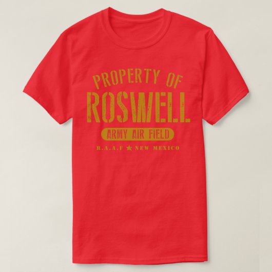 Roswell T-Shirt (Design vorne)