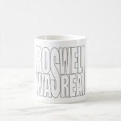 Roswell UFO Crash ist wirklich passiert Kaffeetasse (Mittel)