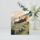 Roswell UFO Crash Postcard Postkarte (Stehend Vorderseite)