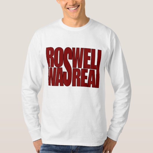 Roswell UFO-Crash T-Shirt (Vorderseite)