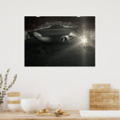 Roswell UFO Hangar Poster (Küche)