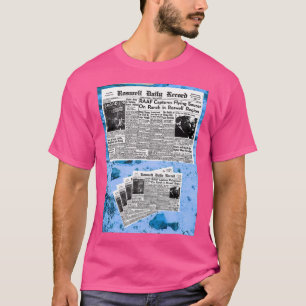 Roswell Ufo July 8th 1947- Zeitung T-Shirt