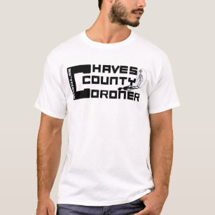 Roswell Untersuchungsrichter w/Logo unterstützen T-Shirt