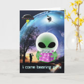 Roswell Witze Karte (Gelbe Blume)