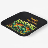 Roswells Alien Encounter Park wartet auf Sie! Pappteller (Gewinkelt)