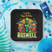 Roswells Alien Oasis erwartet Sie! Pappteller (Party)