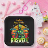 Roswells Alien Oasis erwartet Sie! Pappteller (Party)
