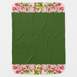 Rosy Abundance auf einem Baby-Blanket Babydecke