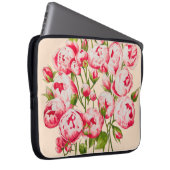 Rosy Abundance auf einem Laptop-Sieb Laptopschutzhülle (Vorne Rechts)