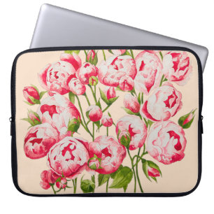 Rosy Abundance auf einem Laptop-Sieb Laptopschutzhülle
