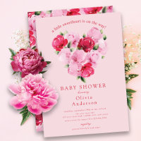 Rosy Blooms Sweetheart Baby Dusche