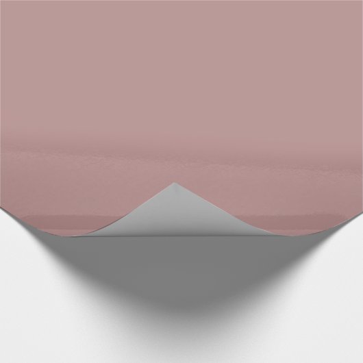 Rosy Brown Geschenkpapier (Ecke)