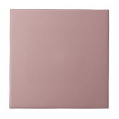 Rosy Brown Moderne Elegante Fliese (Vorderseite)