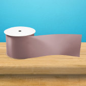 Rosy Brown Solid Color Satinband