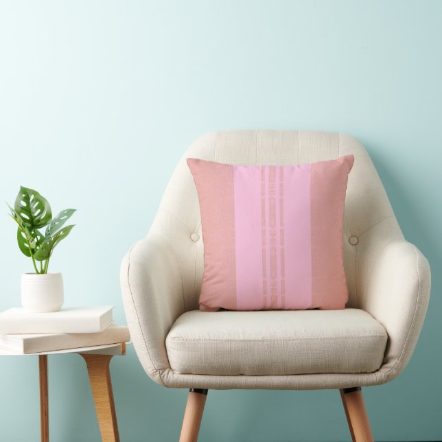 Rosy - Farbe des Herzens Kissen (Stuhl )