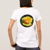 Rosy-Gelb-Rose-Shirt bleibe T-Shirt (Rückseite)