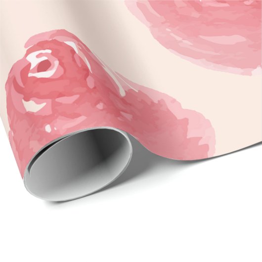 Rosy Geschenkpapier (Rolleneckpunkt)