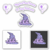 Rosy Halloween Stickers Aufkleber (Vorderseite)