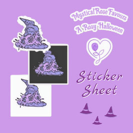Rosy Halloween Stickers Aufkleber