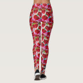 Rosy Hearts Leggings (Rückseite)