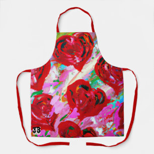 Rosy Hearts Schürze