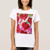 Rosy Hearts T-Shirt (Vorderseite)