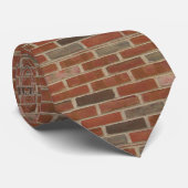 Rosy Red Brick Krawatte (Gerollt)