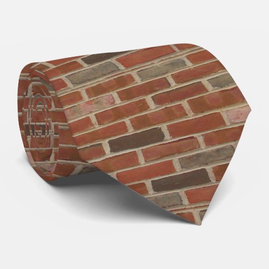 Rosy Red Brick Krawatte (Gerollt)