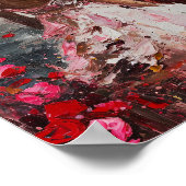 Rosy Reverie: Der erste Blush der Morgendämmerung Poster (Ecke)